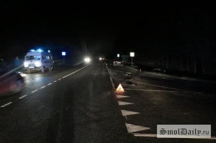 Полиция ищет свидетелей массового ДТП с трактором в Рославльском районе