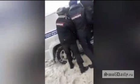 В Рославле задержали женщину за отсутствие маски
