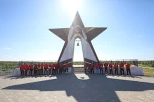 Смоленская АЭС: атомщики России завершили в Десногорске 400-километровый велопробег из Обнинска