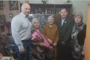 Со 100-летним юбилеем поздравили рославльчанку Т.В. Прокопову