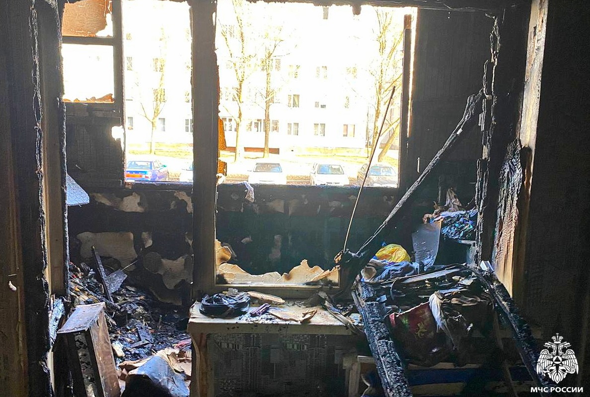 В МЧС поделились подробностями вчерашнего пожара в Десногорске