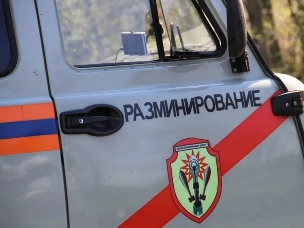 В Рославле найден артиллерийский снаряд калибра 76 мм